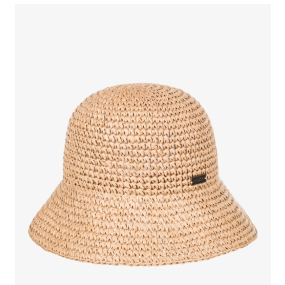 Roxy Tan Straw Hat